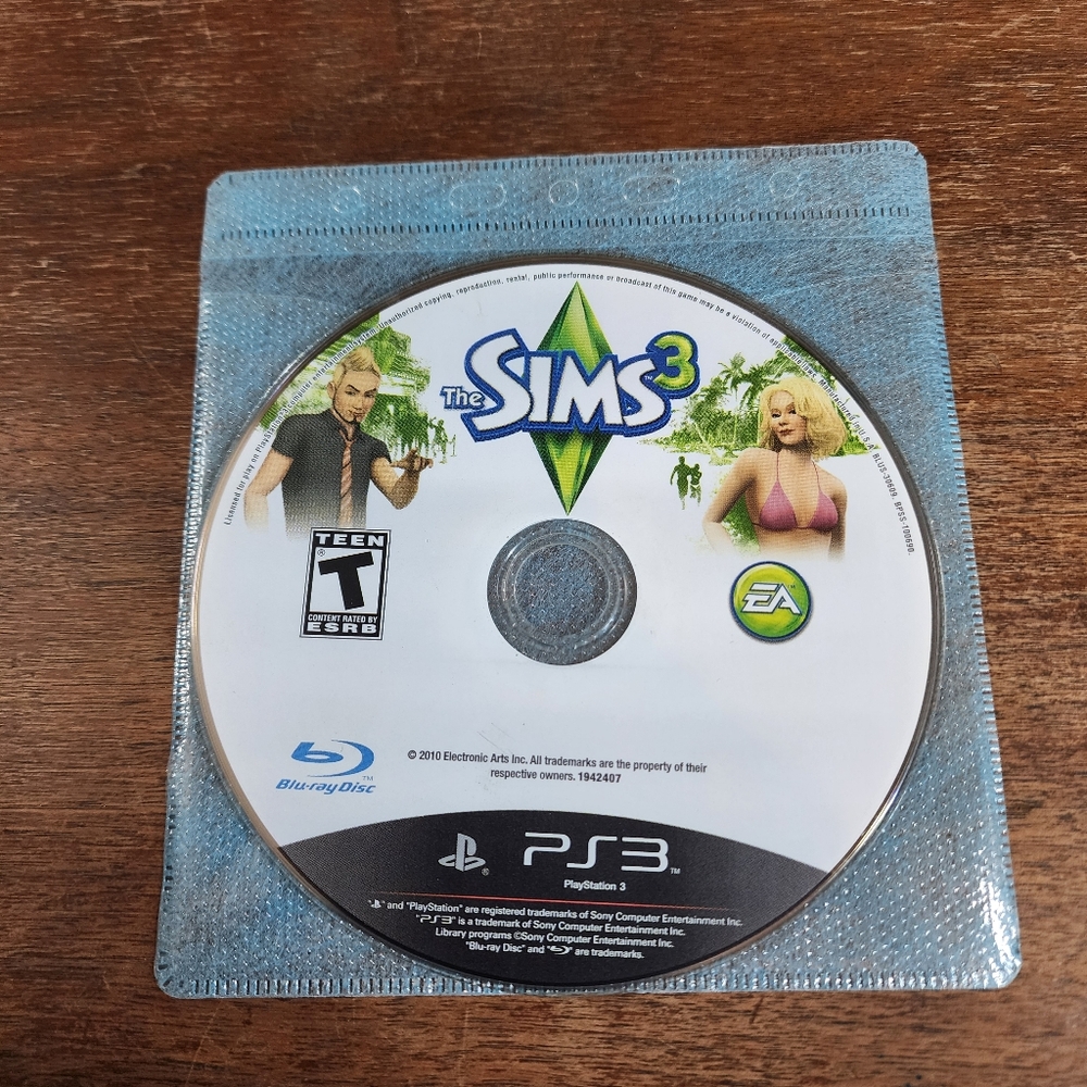 Sony Playstation 3 The Sims 3 PS3 Game